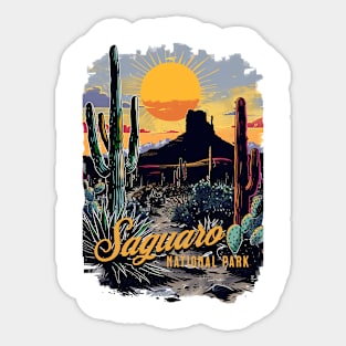 Saguaro national park 2-03 Sticker